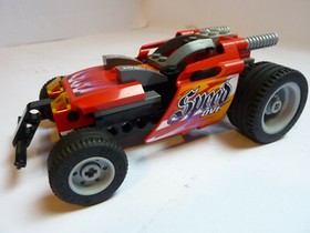Lego Racer 8136 Fire Crusher with Pull Back Mechanism, with instructions