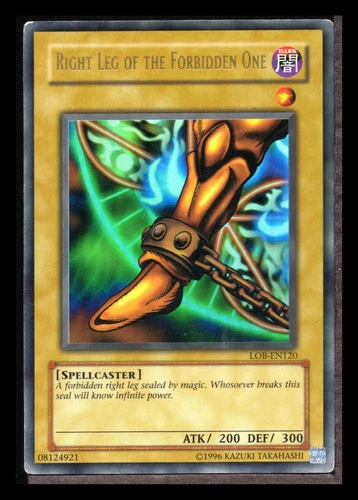 LOB-EN120 Right Leg of the Forbidden One - Master Collection Volume 1 -Unlimited