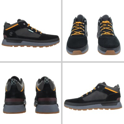 Timberland FIELD TREKKER LOW Black - Grey Hiker Shoes Size 13 NIB