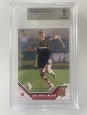 2011 Upper Deck MLS #192 Christine Sinclair (RC) BGS 9