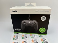 Black 8Bitdo Pro 2 Wired Gamepad for the Xbox...
