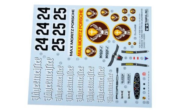 1/24 Modellino Porsche 934 Jaeger - Tamiya - TAM24328 - Immagine 2 di 3