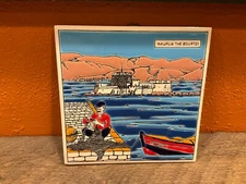 Niarchos Hellas Hand Made Decorative Kitchen Ceramic Tile Greek Art 6" x 6" 