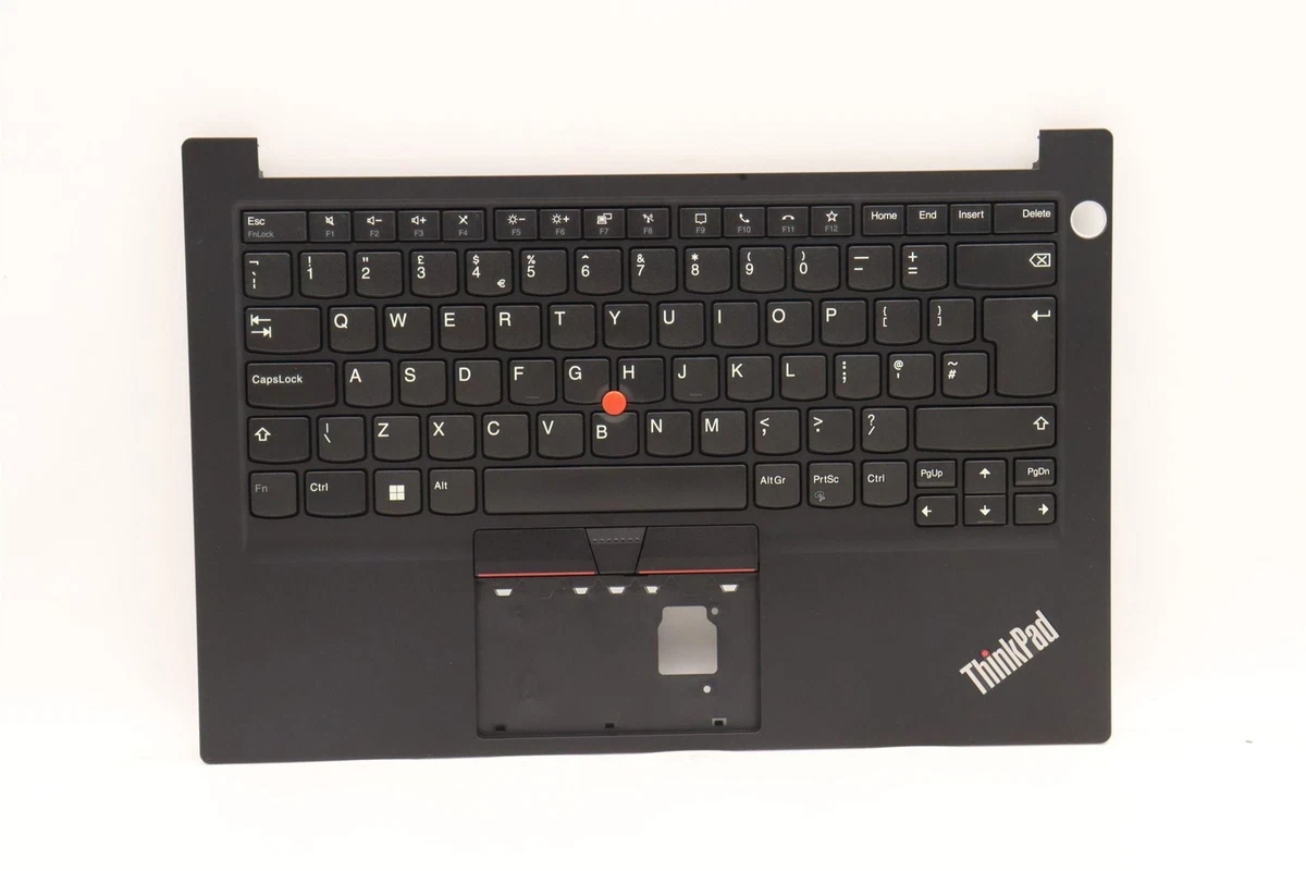 Lenovo ThinkPad E14 4 Keyboard Palmrest Top Cover UK Black 