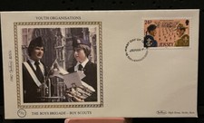 Jersey Boy Brigade/ Scout Cachet First Day Cover. Year 1982. Youth Organizations