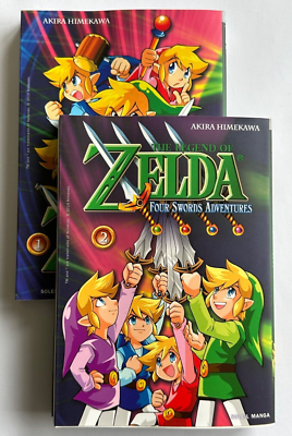KUWATA 14冊 Manga The Legend of Zelda: Four Swords Adventures 1 & 2 - Akira