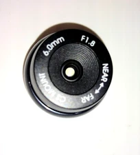 CCTV Lens 6.0mm F 1.8 C- Mount