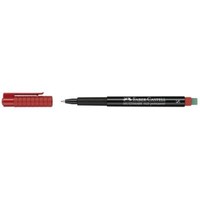 Faber-Castell Permanent-Marker Multimark S, Rot