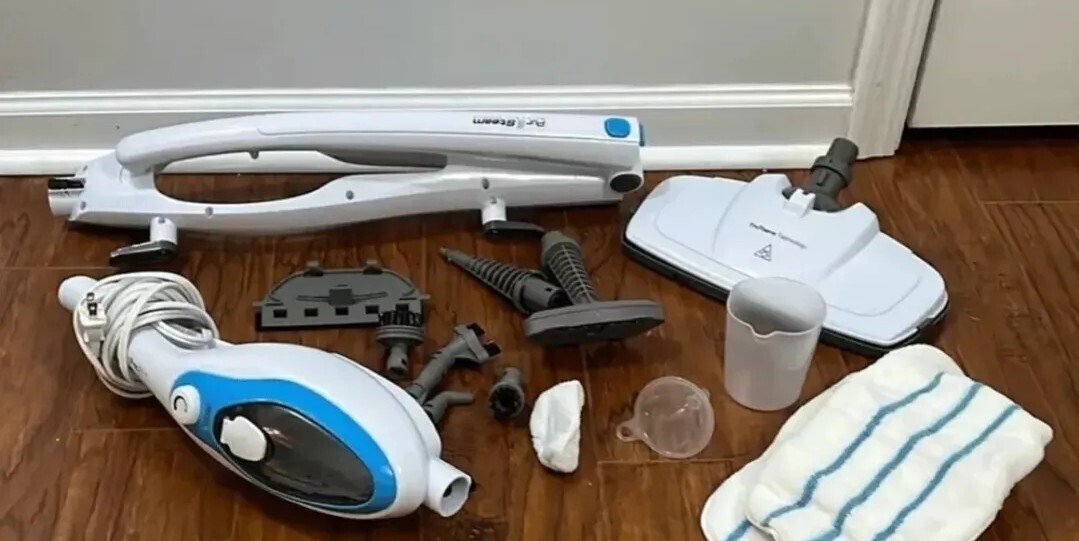 PurSteam Therma Pro 211 Steam Mop 10 in 1 with Detachable Handheld