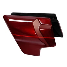 Battery Side Fairing Covers Fit For Harley Touring 2009-23 Mysterious Red Sunglo