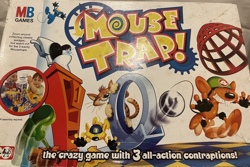 Mausefalle Brettspiel MB Spiele Toilette Version 2011 unvollständig fehlt ein Teil