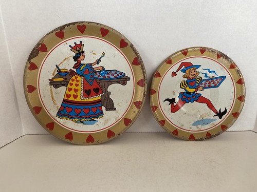 Vintage Queen of Hearts Children's Tea Set Plate & Saucer - Picture 5 of 5