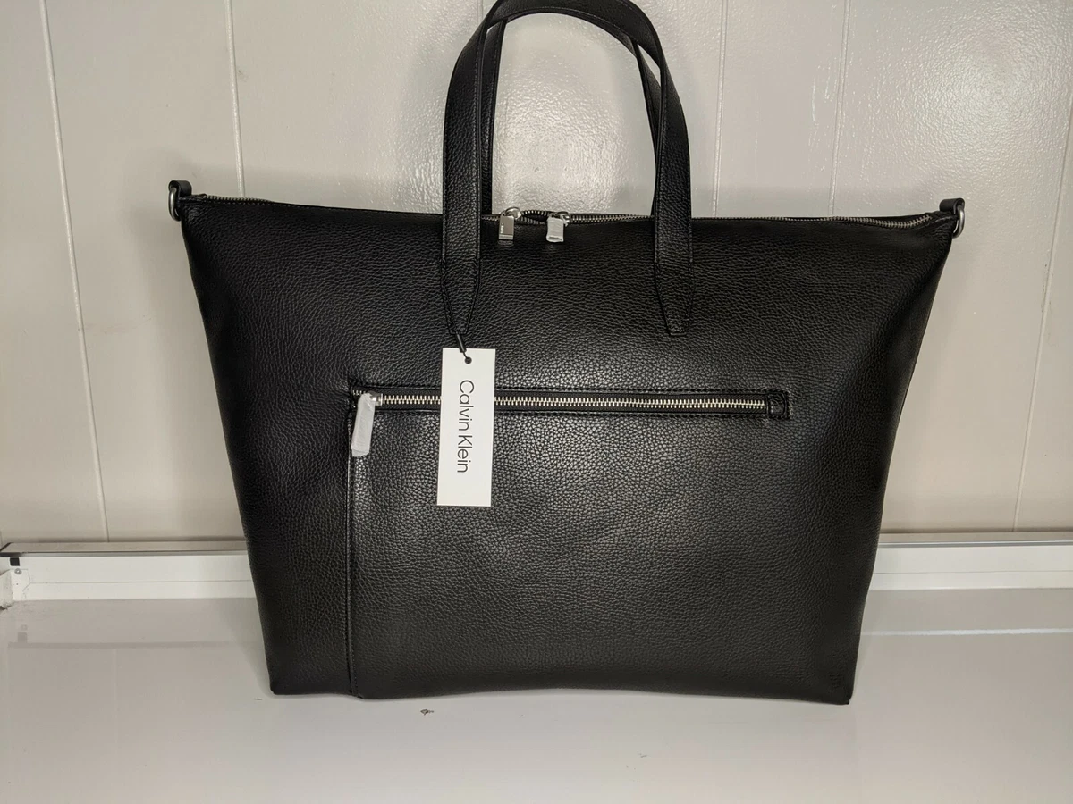 Calvin klein pebble tote outlet