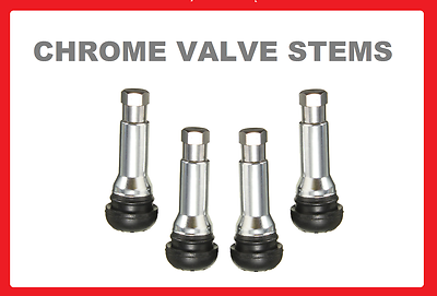 20mm Chrome Tire Valve Dust Caps – Fits Chrysler 300 C – Set Of 4