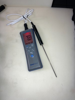 NEW Fisherbrand 4132 Traceable Precision RTD Thermometer with RTD Probe