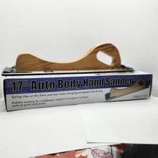Autobody   LONG BOARD   Hand SANDER  17 inches long x 2 3/4 inches wide