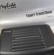 Saitek Mephisto Expert Travel Chess Computer, great working order with manual