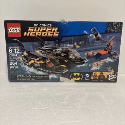 LEGO DC Comics Super Heroes: Batboat Harbour Pursuit (76034) Sealed