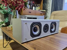Accusound SA-1000 Center Speaker 100W 8-Ohm I Stereo Home HiFi Silver -Gosford
