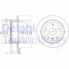 Disque de frein Daewoo LEGANZA