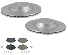 For GLE350 4Matic AMG Front 354 MM 2020-2023 Rear Brake Rotors & EPS Brake Pads