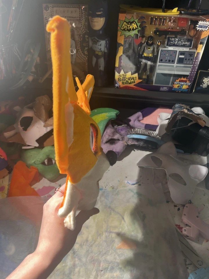 Handmade Sonic The Hedgehog Tails Cosplay Furry Premade Mask - Image 4 of 4