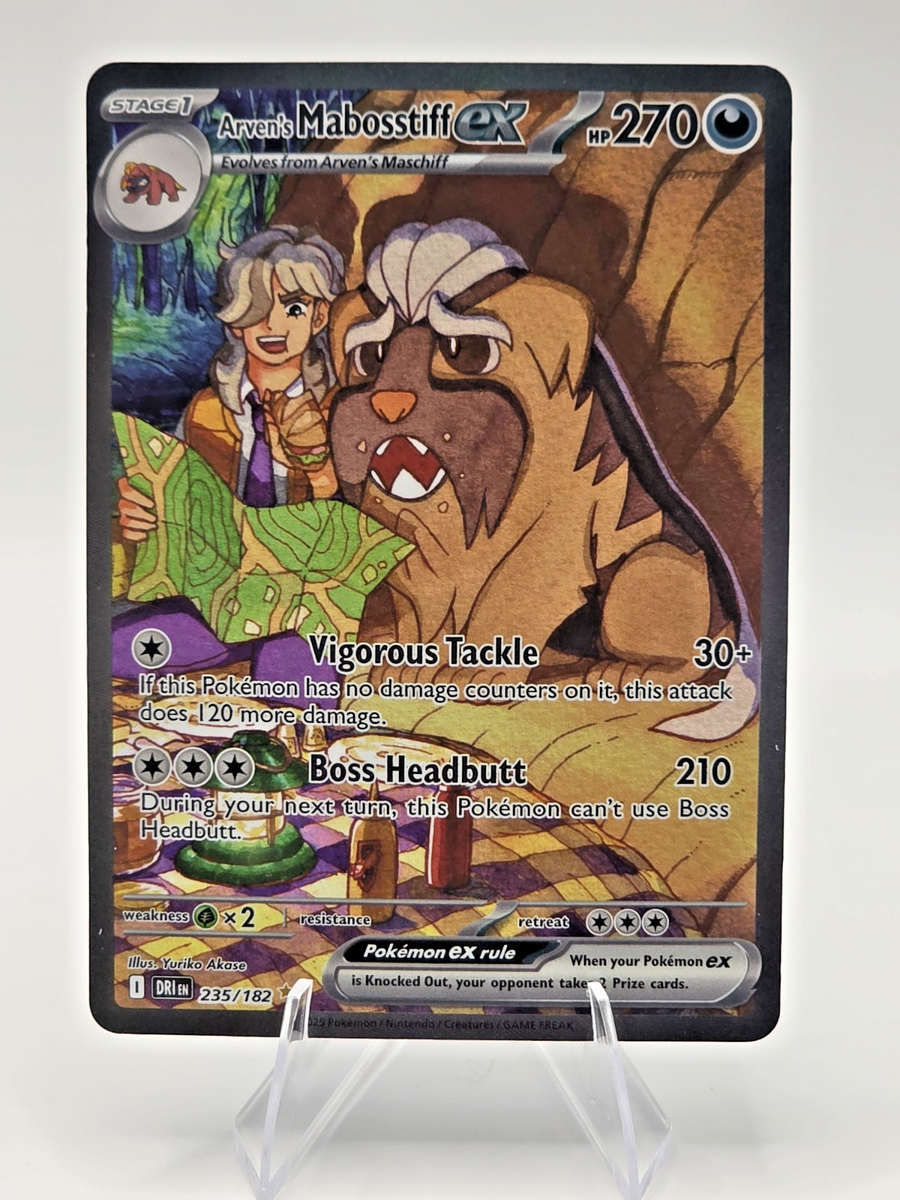 Arven's Mabosstiff ex Special Illustration Rare SV10: Destined