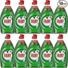Fairy Original Washing Up Liquid 320ml x10 | Dish Soap | Grease Cutting 5.47 per litre