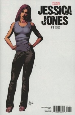 JESSICA JONES #1 VARIANT COVER BY MARVEL COMICS 2016