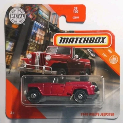 Matchbox - 1948 Willys Jeepster - OVP - 2020 - #038/100 - MB1196 - Bild 1 von 2