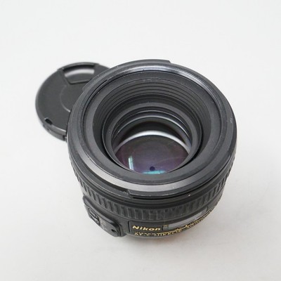 Nikon AF-S NIKKOR 50mm f/1.4G Lens - plus Caps