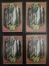 MTG Unglued Forest x4 Full Art Basic Land Playset 1998 Vintage Magic LP