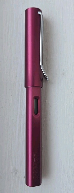 Lamy Al-Star Ex-Fine Pen, Dark Purple (L29EF Nib Comes With Ink Converter 
