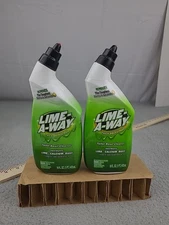 2x Lime-A-Way Lime Away Thick Gel Formula Toilet Bowl Cleaner Each 16 Oz--
