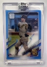 2021 topps clearly authentic baseball Jake Cronenworth 13/25 Auto RC Rookie