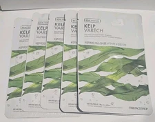 Avon Lot of 5 The Face Shop Real Nature Kelp Varech Face Mask