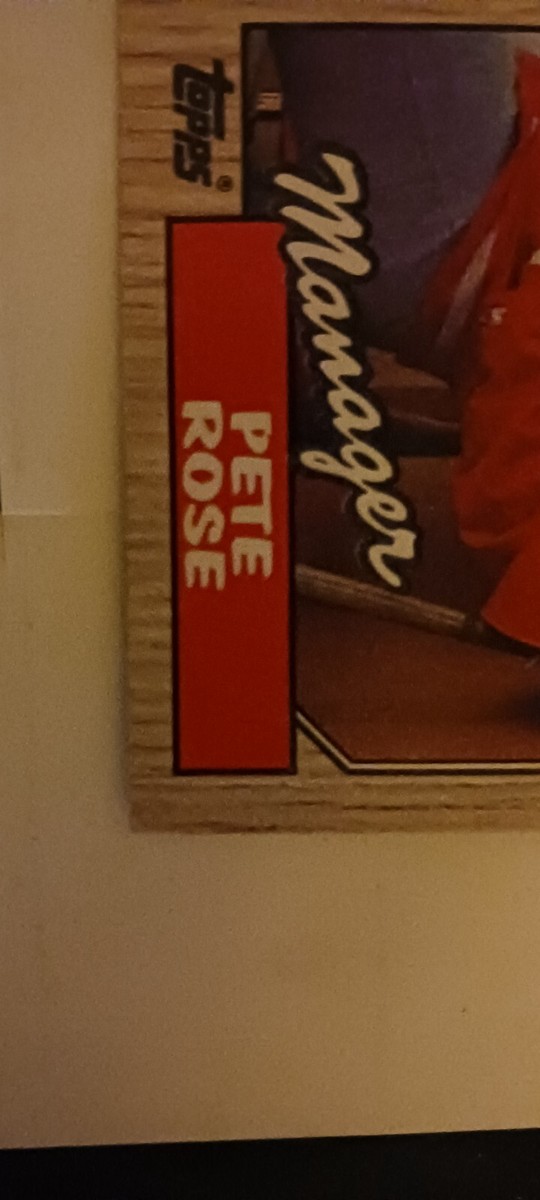 1987 topps pete rose cincinnati reds #393 rare baseball card Amazon.com: 1987 Topps #393 Pete Rose Cincinnati Reds NM-MT MLB Baseball MG  : Collectibles & Fine Art main image 1