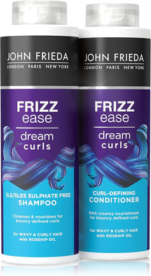 Frizz Ease Dream Curls Shampoo & Conditioner Duo Pack 2 x 500 ml, Haarpflegepaket