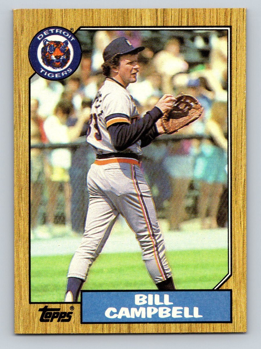 1987 Topps Baseball #674 Bill Campbell Detroit Tigers | eBay