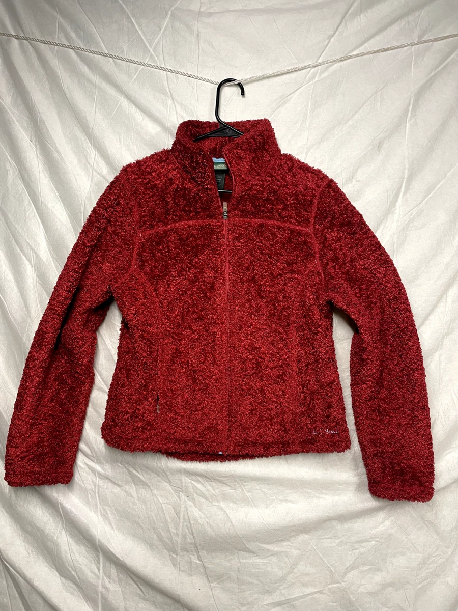 Ll bean hotsell fuzzy jacket