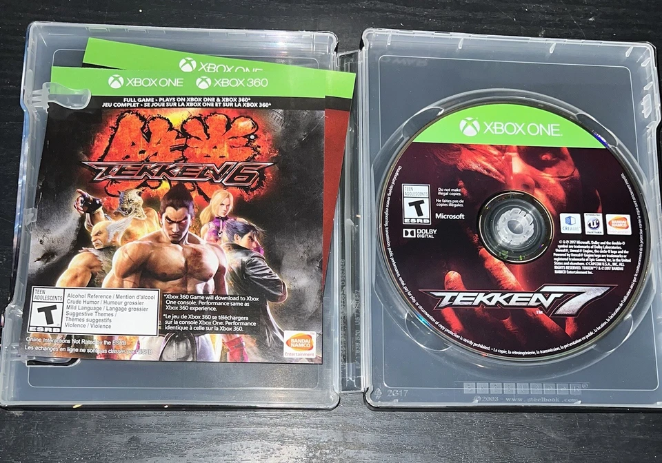 Tekken 7 SteelBook Collectors Edition for Microsoft Xbox One - Fighting - Image 3 of 4