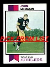 1973 Topps Football 8-527 EX/EX-MT Pick From List All PICTURED gg1