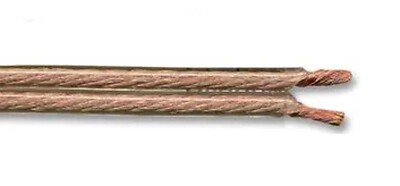 Lautsprecherkabel 2 x 1,5 mm² Sauerstofffrei Kupfer Audio, Cinema Fig-8 Abschnitt CB08655