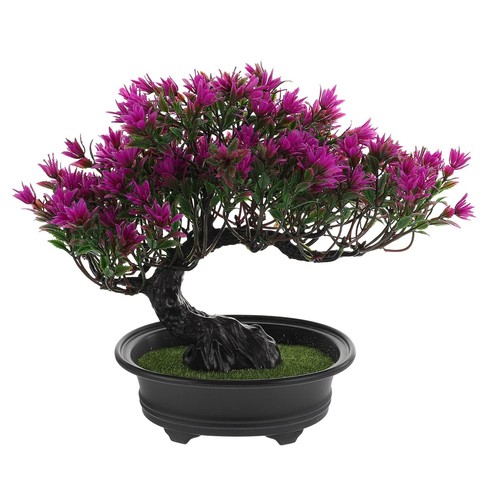 Hemoton Office Decor Artificial Pine Tree Plant Christmas Party Decoration Bo...