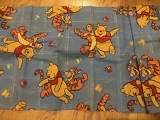 Pooh Vintage Blue Valances Sz 84 X15 New