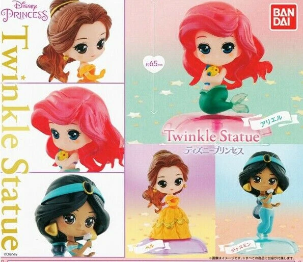 Boneco estátua Disney Japão Bandai Disney princesa cintilante - Imagem 2 de 2