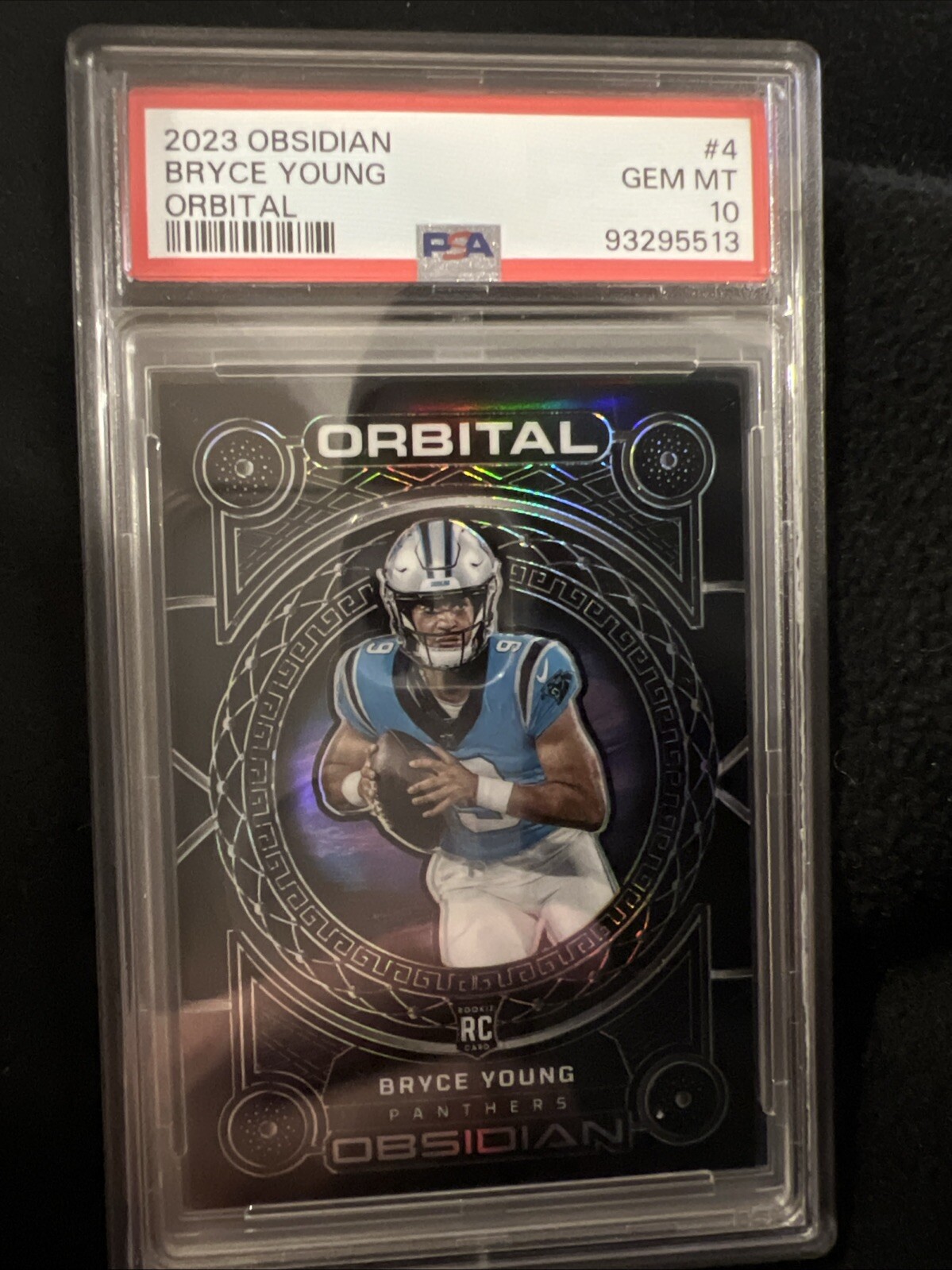 2023 Obsidian Orbital Bryce Young Rookie RC #/135 PSA 10
