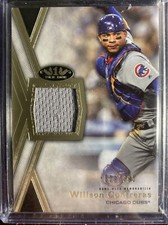 Willson Contreras 329/395 Topps Tier One #T1R-WC Relic Chicago Cubs 2020