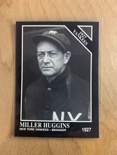 1991 CONLON COLLECTION TSN - MILLER HUGGINS #101 NEW YORK YANKEES