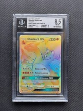 Pokemon Charizard GX Hyper 150/147 - Ombre Infuocate - BGS 8.5 ITA